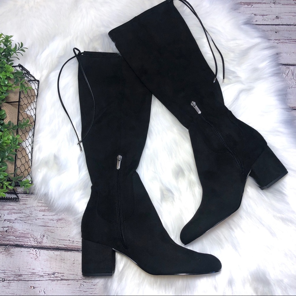 Sam Edelman | 🆕 Vinney Black Suede High Boots